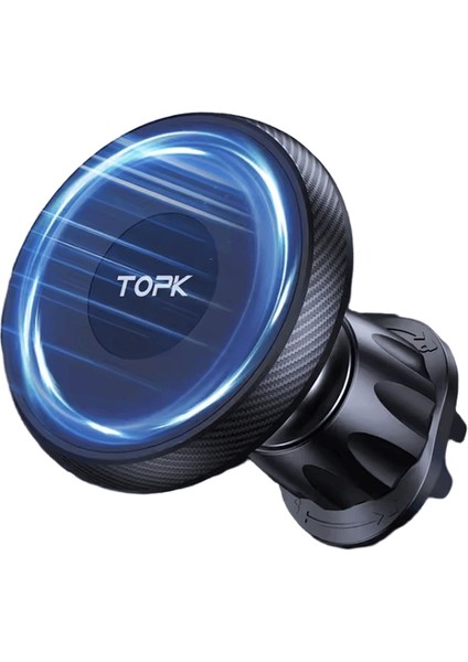 Topk Manyetik Araç Telefonu Tutucu Havalandırma Araba Telefonu Magsafe iPhone 15 14 13 Promax Xiaomi Samsung Için Standı Güçlü Mıknatıs Tutucu:havalandırma Için (Yurt Dışından)