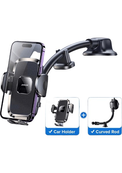 Gösterge Paneli Araç Telefon Tutucu 360 ° En Geniş Görüş 9in Esnek Uzun Kol Evrensel Ahizesiz Otomatik Ön Cam Hava Firar Telefon Dağı:hava Çıkışı (Yurt Dışından)