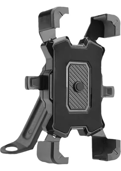 Motosikletler Bisikletler Telefon Tutucu 360 Döndürme Cep Telefonu Navigasyon Braketi Bisiklet Sürme iPhone Xiaomi Samsung Için Darbeye Dalı :bisiklet Için (Yurt Dışından)