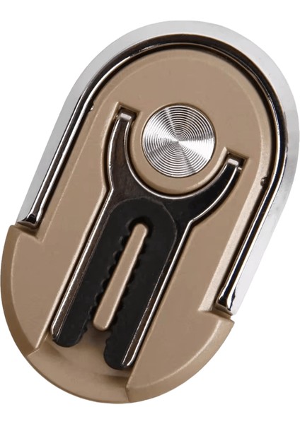 2'si 1 Arada Çok Amaçlı Cep Telefonu Braketi Parmak Halkası Araç Telefonu Tutacağı iPhone Samsung Xiaomi Için Hava Montaj Tutacağı Standı Evrensel :altın (Yurt Dışından)