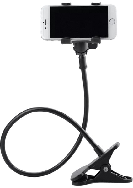 Cep Telefonu Tutucu Evrensel Akıllı Telefon Kelepçesi 60CM Pençe Klipsi Esnek Çubuk Li Destek Braketi 360 ° Ayarlanabilir Tembel Standı Mavi (Yurt Dışından)