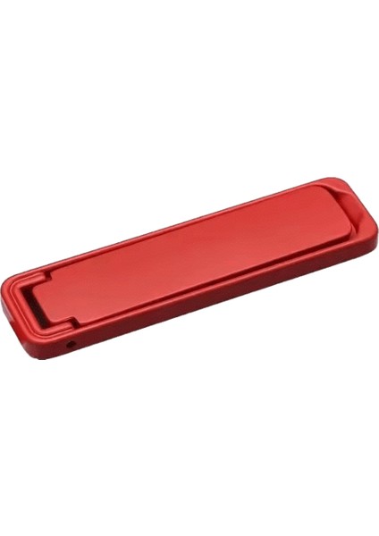 1 Adet Ultra Ince Mini Metal Katlanır Cep Telefonu Tutucu Standı Alaşım Görünmez Taşınabilir Telefon Desteği Braketi Masaüstü Telefon Tutucu :kırmızı (Yurt Dışından)