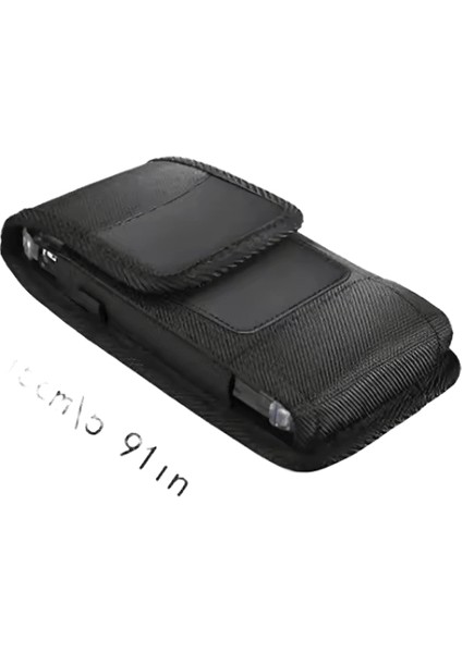 Naylon Cep Telefonu Kemer Klipsi Kılıf Kılıfı Toka Cüzdan Kart Tutucu Kılıf Kapak iphone 15 14 Pro Max Samsung S24 S23 Ultra Çanta L (4.7-5.3 Inç Için) (Yurt Dışından)