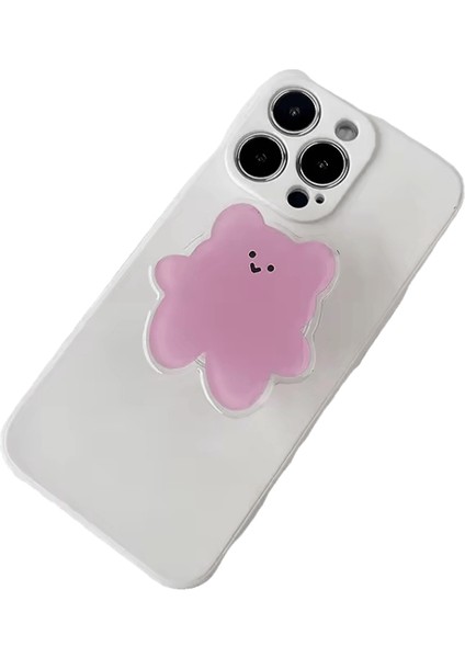 Akrilik Malzeme Karikatür Sevimli Ayı Tasarımı Telefon Tutucu Katlanabilir Kavrama Yeri :açık Mor (Yurt Dışından)