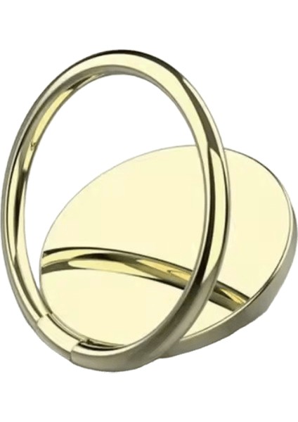 Cep Telefonu Halka Tutucu Akıllı Telefon Standı Destek Aksesuarları Akıllı Telefon Parmak Standı Soket Tutucu iPhone Samsung Için :altın (Yurt Dışından)