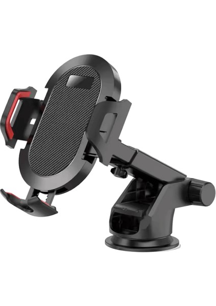 Aufuaraç Telefonu Tutucu Akıllı Telefon Montaj Standı Gps Telefon Mobil Hücre Desteği iPhone 15 14 13 Pro Max Xiaomi Samsung:siyah (Yurt Dışından)