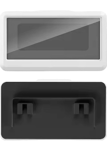 Banyo Duş Telefon Tutucu Için Sabit Evrensel Su Geçirmez ve Buğu Önleyici Cep Telefonu Kılıfı Su Geçirmez Duş Telefonuna Dokunabilir Siyah (Yurt Dışından)