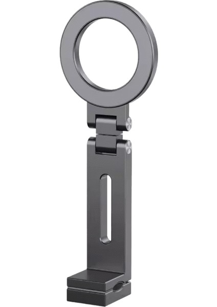 Evrensel Manyetik Telefon Tutucu Seyahat Temelleri IPHONE15 Pro Max Serisi Için Esnek Döndürme Eller Serbest Uçak Telefonu Montajı:gri (Yurt Dışından)