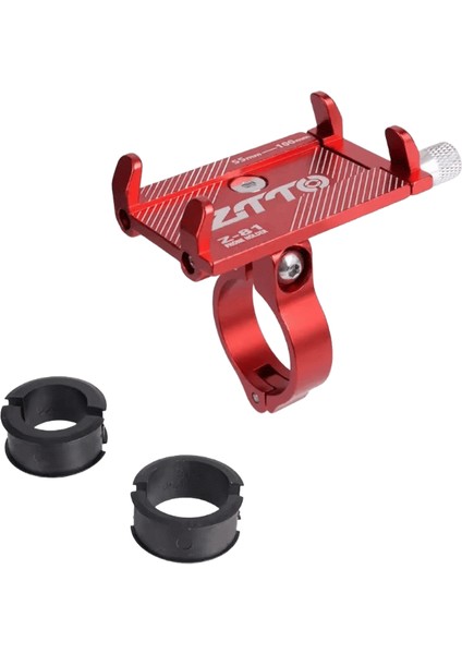 Bisiklet Telefon Tutucu 360 ° Döndürme Alüminyum Alaşımlı Mtb Bisiklet Telefon Gps Braketi Scooter Motosiklet Gidon Montajı Cep Telefonu Standı Gümüş B (Yurt Dışından)