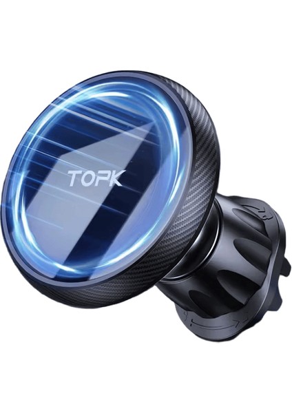 Topk For Magsafe Araç Telefonu Tutacağı, Güçlü Manyetizma Üstün Kalite Tek Elle Çalıştırma Metal Kanca Manyetik Araç Telefonu Montajı Hava Menfezi Için (Yurt Dışından)