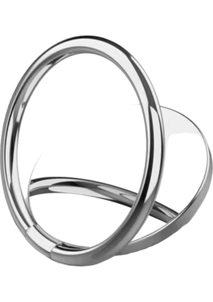 Lüks Spin Dönebilen Telefon Tutucu 360 Derece Dönebilen Mıknatıs Metal Parmak Halkası Manyetik Akıllı Telefon Standı Için Akıllı Telefon Soketi :A40-ROSE (Yurt Dışından)