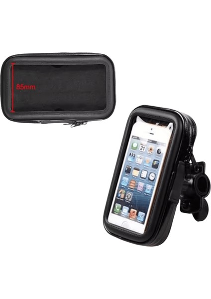 Su Geçirmez Bisiklet Telefon Tutucu Motosiklet Bisiklet Gidon Telefon Kılıfı Çanta iPhone 15 Pro Max 14 Samsung Bisiklet Telefon Standı Dağı Bisiklet Için Boyut L (Yurt Dışından)