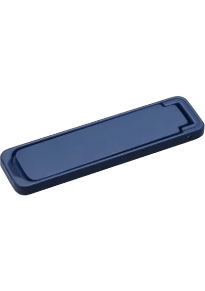 Görünmez Ultra Ince Mini Metal Katlanır Cep Telefonu Tutucu Standı Alaşım Taşınabilir Telefon Kickstand Braketi Masaüstü Telefon Tutucu :mavi (Yurt Dışından)