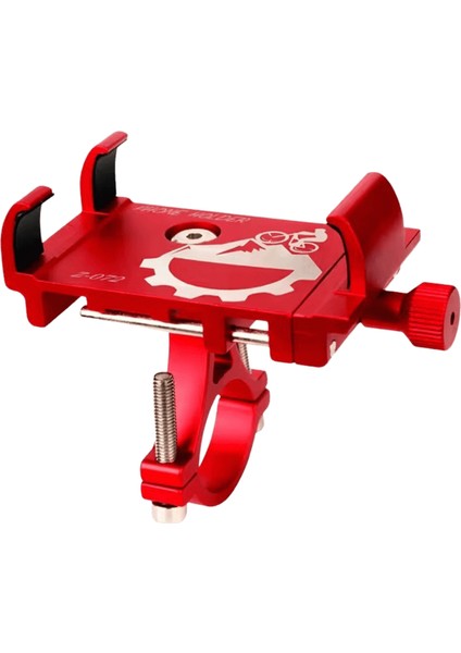 Untoom Bisiklet Telefon Tutucu Evrensel Bisiklet Motosiklet Gidon Klip Standı Dağı Cep Telefonu Tutucu Braketi iPhone 11 Pro Max Için:kırmızı (Yurt Dışından)