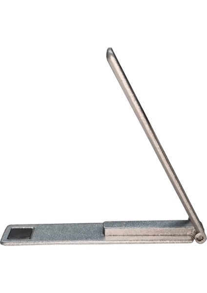 Manyetik Ultra Ince Katlanabilir Cep Telefonu Tutucu Braketi Metal Alaşım Masaüstü Cep Telefonu Standları Evrensel Telefon Desteği:siyah (Yurt Dışından)
