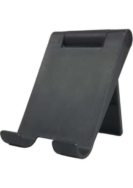 Tembel Braket Telefon Tutucu Cep Telefonu Için Katlanabilir Stand Masaüstü Desteği Xiaomi Iphone 11 12 13PRO Max Tablet Standı Için Telefon:siyah (Yurt Dışından)