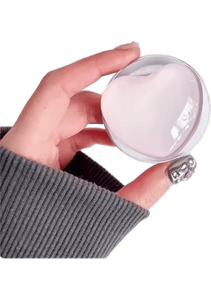 Kore Y2K Pembe Cam Aşk Kalp Manyetik Tutucu Telefon Kavrama Tok IPhone Için Magsafe Evrensel Akıllı Tok Için Ayrılabilir Braket :manyetik Açık Pembe (Yurt Dışından)