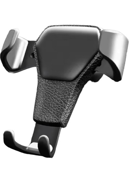 Yerçekimi Araç Telefonu Tutucu Hava Firar Klip Yüz Dağı Mobil Hücre Standı Gps Standı iPhone 12 Pro Max Xiaomi Samsung Için Destek :altın 2 (Yurt Dışından)