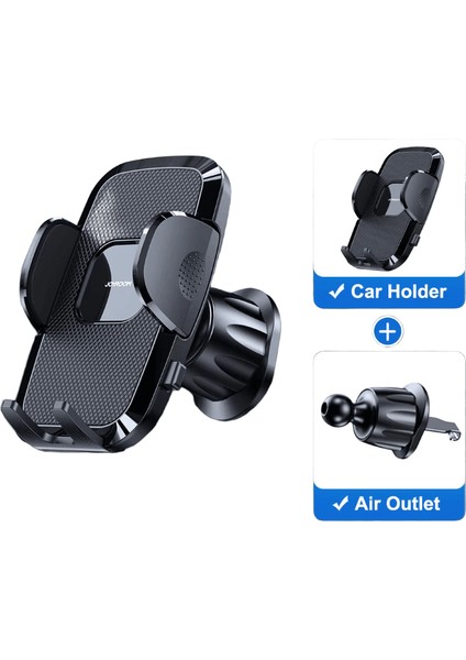 Araba Için Joyroom Telefon Tutucu 【360° En Geniş Görüş】, iPhone 15 14 13 12 Pro Max Huawei Xiaomi Için Evrensel Ahizesiz Telefon Montajı Gösterge Paneli (Yurt Dışından)