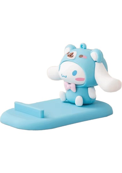 Sanrio Hello Kitty Friends Çizgi Film Karakteri Silikon Telefon/tablet Standı, Masa Dekoru Montaj Tutacağı - Her Yaş Için Mükemmel :büyük Kulaklı Köpek (Yurt Dışından)
