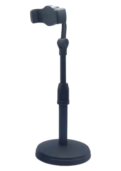 Akıllı Telefon IPhone Samsung Için Telefon Tutuculu Hafif Masaüstü Tripod Evrensel Ayar Selfie Çubuğu Standı Braketi Işkembea (Yurt Dışından)