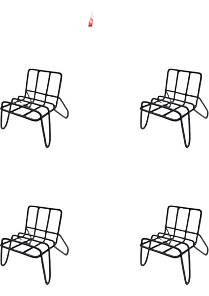 1/2/4 Adet Telefon Tutucu Evrensel Yatay Dikey Sandalye Şekli Tutucu Samsung iphone Için Yeni Stand Stil A 4 Adet (Yurt Dışından)