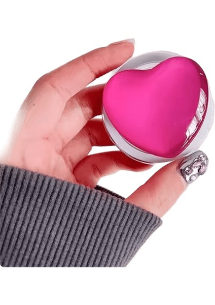 Kore Y2K Pembe Cam Aşk Kalp Manyetik Tutucu Telefon Kavrama Tok IPhone Için Magsafe Evrensel Akıllı Tok Için Ayrılabilir Braket :manyetik Gül Pembe (Yurt Dışından)