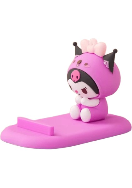 Sanrio Hello Kitty Friends Çizgi Film Karakteri Silikon Telefon/tablet Standı, Masa Dekoru Montaj Tutacağı - Her Yaş Için Mükemmel :büyük Kulaklı Köpek (Yurt Dışından)