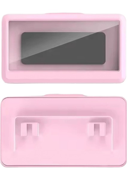 Duş Telefon Tutucu Su Geçirmez 480 Banyo Küvet Mutfak Için Dönen Telefon Tutucu Duvar Su Geçirmez ve Anti Sis Telefon Tutucu:sabit Pembe (Yurt Dışından)