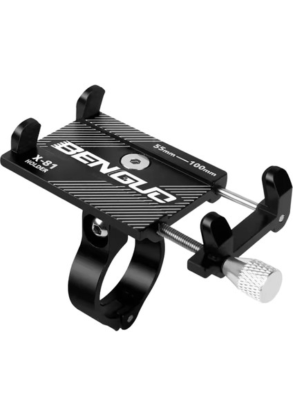 Xiaomi M365 Pro 1s Elektrikli Scooter Evrensel Bisiklet Için Destek Ayarlanabilir Kaymaz Cep Telefonu Standı Tutucu Gri-B (Yurt Dışından)