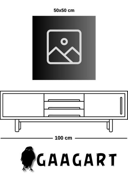 Tekli Kare Kanvas Yağlı Boya Görünümlü Piyano Tasarımı indirimleri