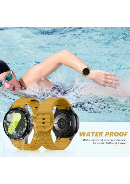 Samsung Watch 46MM Gear S3 22MM Honor Magic 2 46MM Kordon Dekoratif Örgü Çizgili Spor Silikon Kayış fırsatları