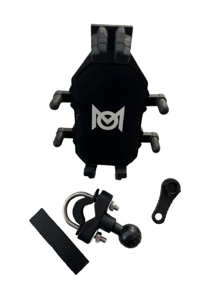 Motosiklet Scooter Atv Bisiklet Gidon Bağlantılı Telefon Tutucu (Titreşim Modüllü) Ab Kalite