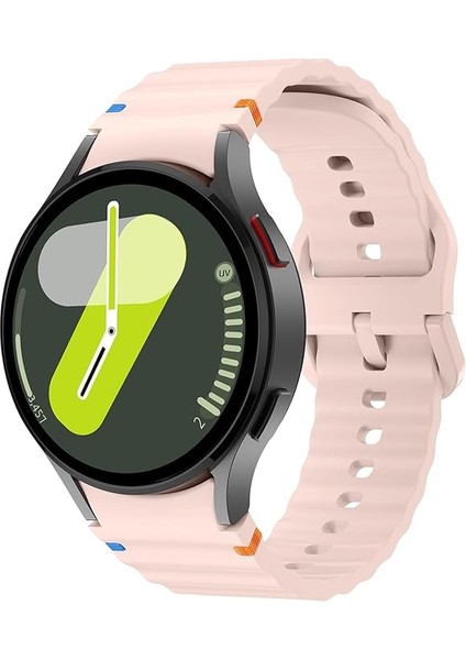 Huawei Watch 3 Gt Gt2 GT2E Gt3 Gt4 Gt5 Pro 46MM Ultimate Se Elite Kordon Dekoratif Örgü Çizgili Spor Silikon Kayış