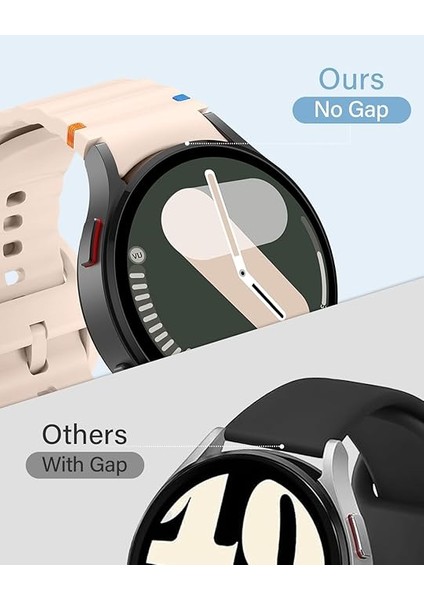 Huawei Watch 3 Gt Gt2 GT2E Gt3 Gt4 Gt5 Pro 46MM Ultimate Se Elite Kordon Dekoratif Örgü Çizgili Spor Silikon Kayış