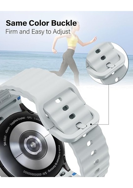 Huawei Watch 3 Gt Gt2 GT2E Gt3 Gt4 Gt5 Pro 46MM Ultimate Se Elite Kordon Dekoratif Örgü Çizgili Spor Silikon Kayış fırsatları