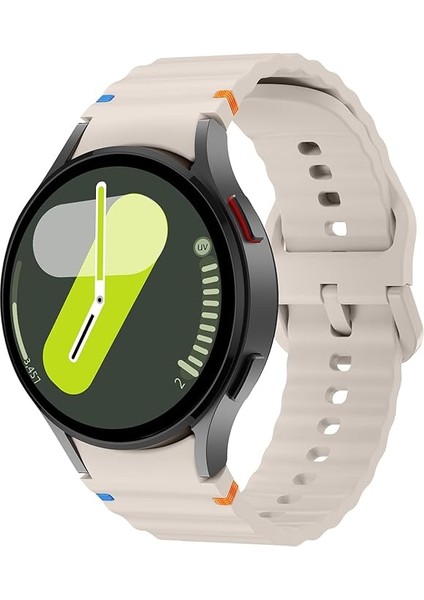 Huawei Watch 3 Gt Gt2 GT2E Gt3 Gt4 Gt5 Pro 46MM Ultimate Se Elite Kordon Dekoratif Örgü Çizgili Spor Silikon Kayış