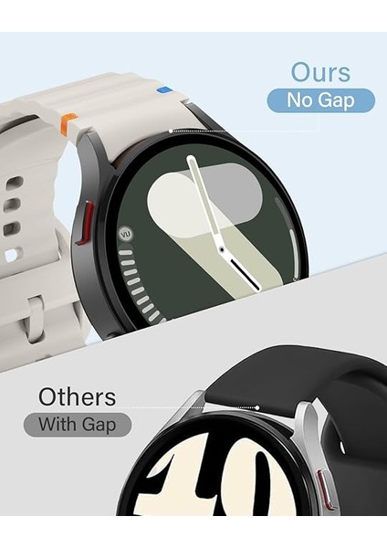 Huawei Watch 3 Gt Gt2 GT2E Gt3 Gt4 Gt5 Pro 46MM Ultimate Se Elite Kordon Dekoratif Örgü Çizgili Spor Silikon Kayış