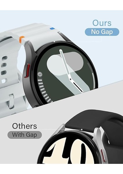 Huawei Watch Gt Gt2 Gt3 Gt4 42MM/HONOR Magic 2 20MM Kordon Dekoratif Örgü Çizgili Spor Silikon Kayış modelleri