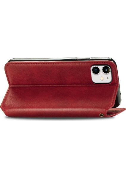Apple IPhone 11 Için Kılıf Deri Kılıf Moda Tasarım Cüzdan Fonksiyonu (Yurt Dışından) modelleri