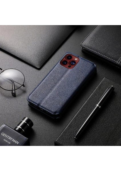 Apple iphone 15 Için Kılıf Promax Cüzdan Fonksiyonu Deri Kılıf Moda Flip (Yurt Dışından)