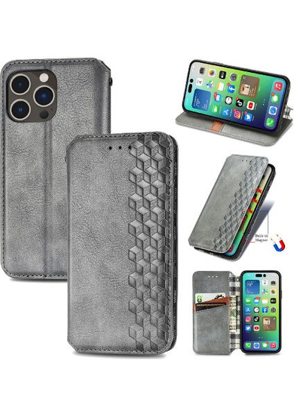 Apple IPhone 14 Pro Kılıf Için Kılıf Zarif Iş Kapak Çevirin (Yurt Dışından)
