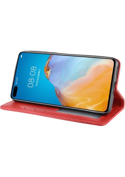 Huawei P40 Cüzdan Manyetik Kapatma Pu Deri Kılıf (Yurt Dışından) fırsatları