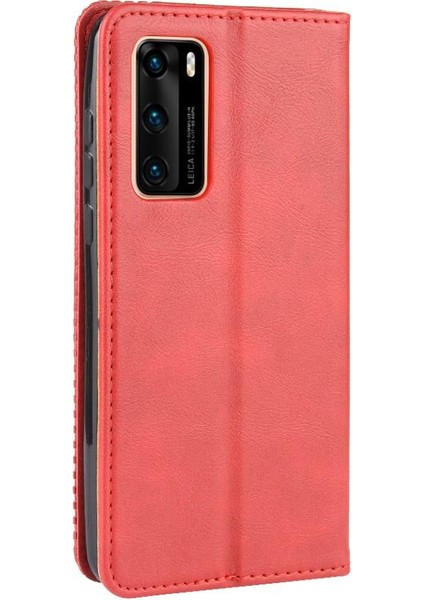 Huawei P40 Cüzdan Manyetik Kapatma Pu Deri Kılıf (Yurt Dışından) indirimleri