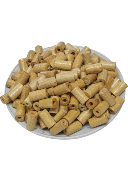 15 mm Silindir Ham Rengi 15x8 mm Ahşap Boncuk 35 gr (90 Adet) fiyatları