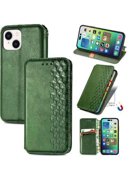 Apple IPhone 14 Için Kılıf Artı Deri Kılıf Zarif Iş Cüzdan Flip (Yurt Dışından)