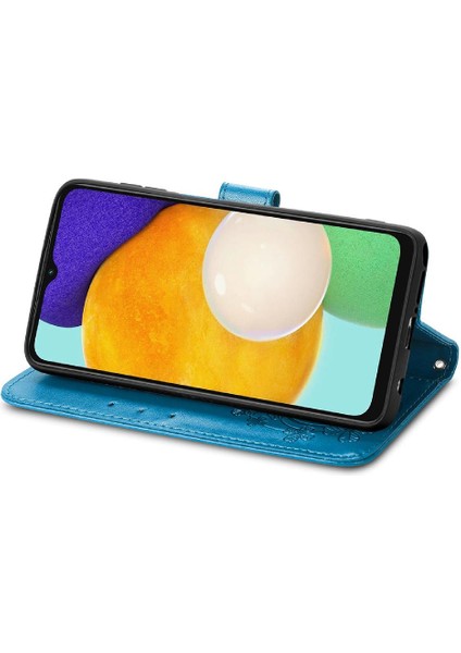 Samsung Galaxy A13 5g Dört Yapraklı Yonca Kısa Kayış Deri Kılıf (Yurt Dışından) fırsatları