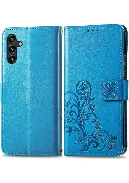 Samsung Galaxy A13 5g Dört Yapraklı Yonca Kısa Kayış Deri Kılıf (Yurt Dışından) indirimleri