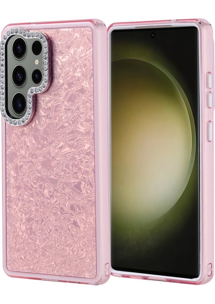 Samsung Galaxy S25 Ultra Kılıf Taşlı Tasarımlı Kapi Kapak