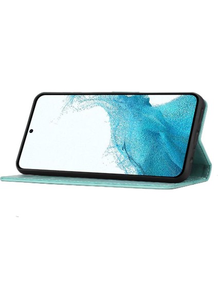 Samsung Galaxy S23 Için Kickstand Durumda Kart Tutucu Manyetik Kapatma Pu (Yurt Dışından) modelleri